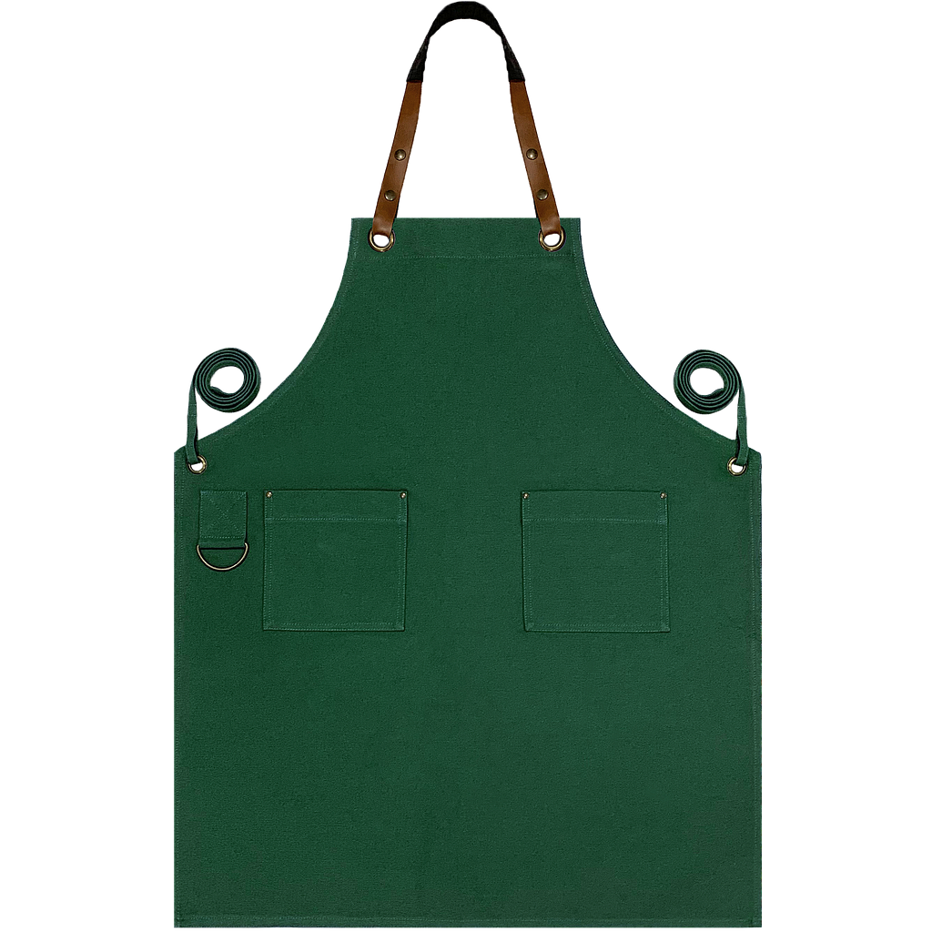 Full Canvas Apron - Forest