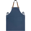 Custom Full Canvas Apron - Air Force Blue