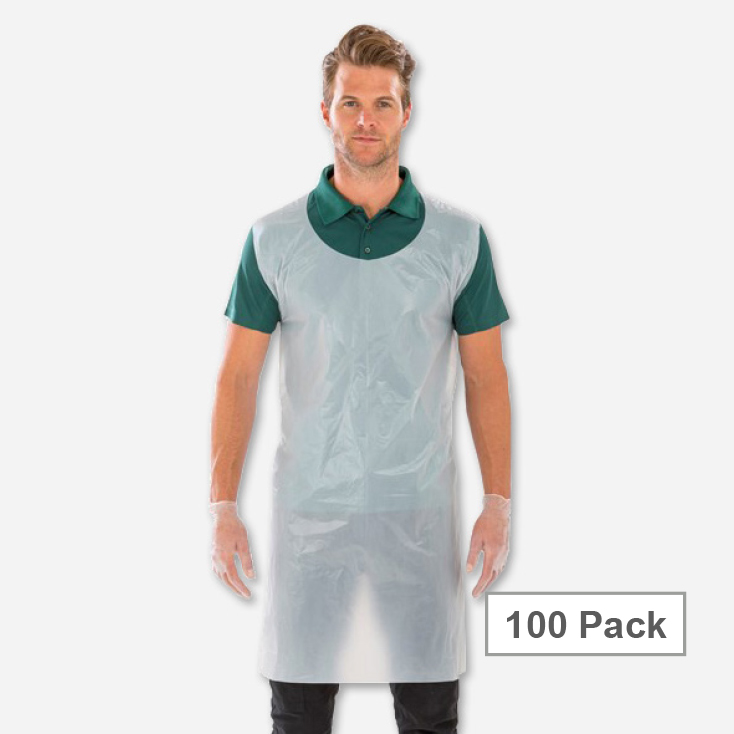 Disposable Aprons / 100 pack