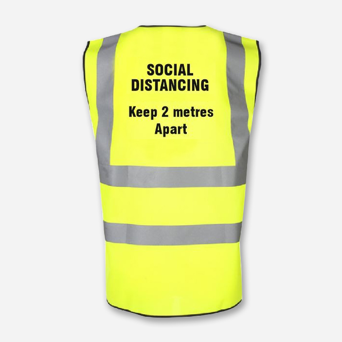 Social Distancing HI-VIS Vest
