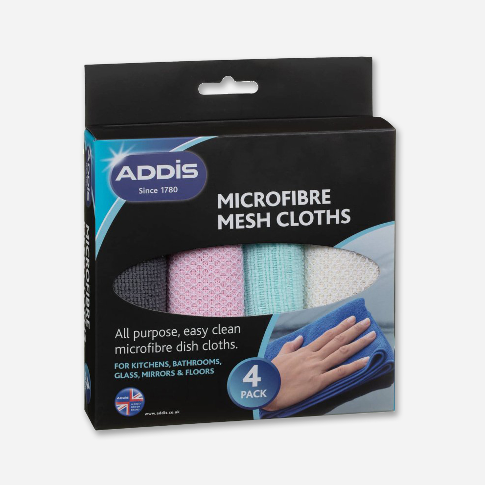 [UNI21868] Microfibre cloths / 4 Pack