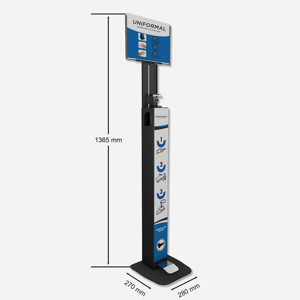 [UNI22103] Foot Pedal Gel Dispenser