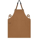 Custom Full Canvas Apron - Tan