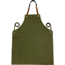 Full Canvas Apron - Olive