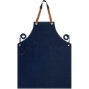Custom Full Canvas Apron - Navy
