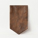 Leather Pocket Square - Expresso