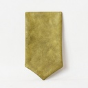 Leather Pocket Square - Sage