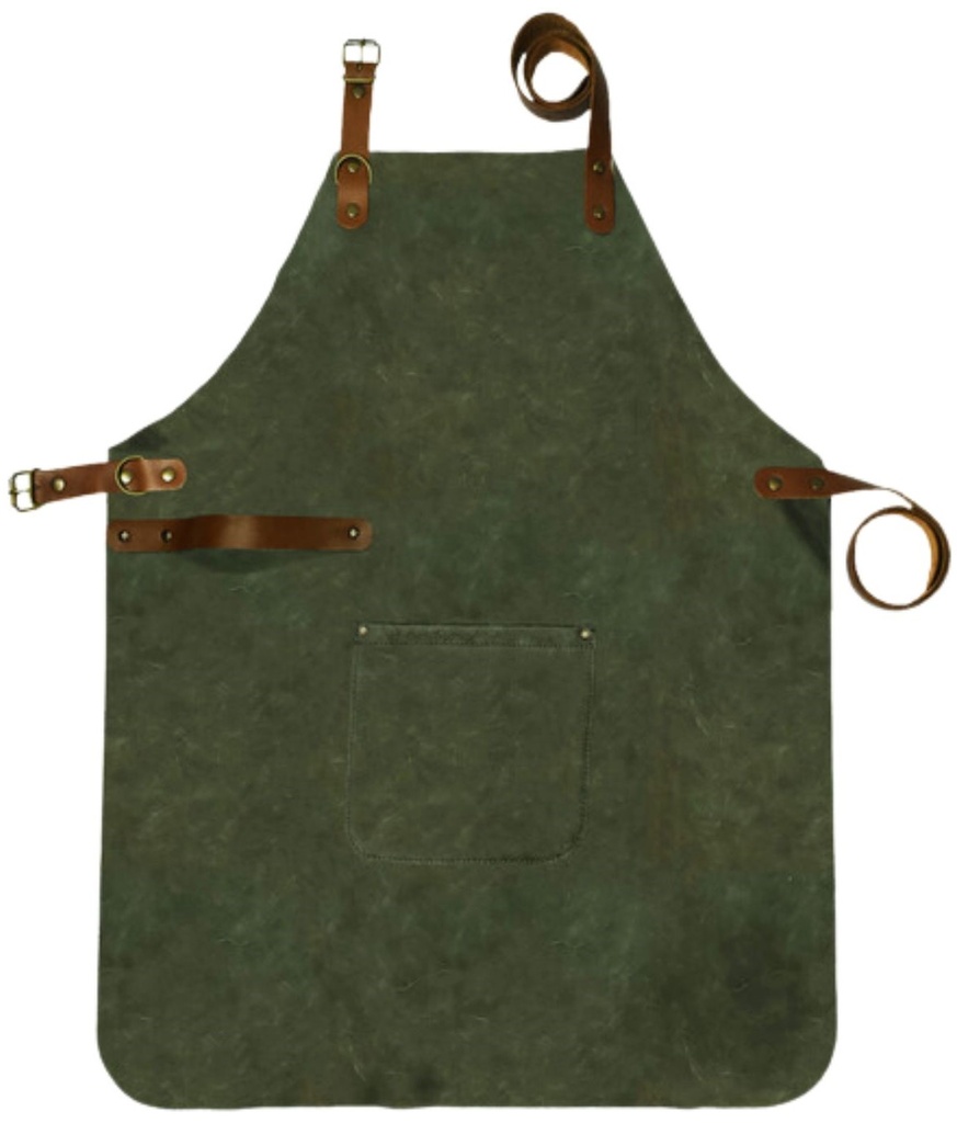 Full Leather Apron - Cactus