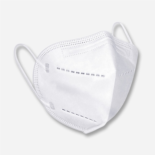 [UNI21631] FFP2 Disposable Face Mask  5 pack - White